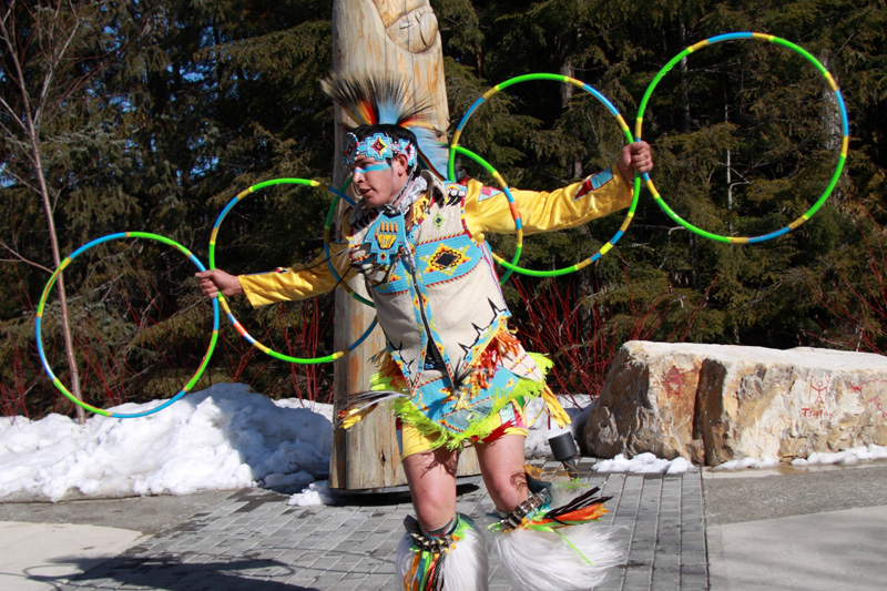 Indigenous Hoop Dancer